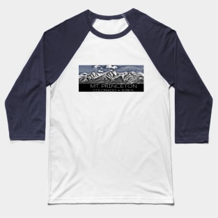 Mt. Princeton Colorado 14,196 Baseball T-Shirt